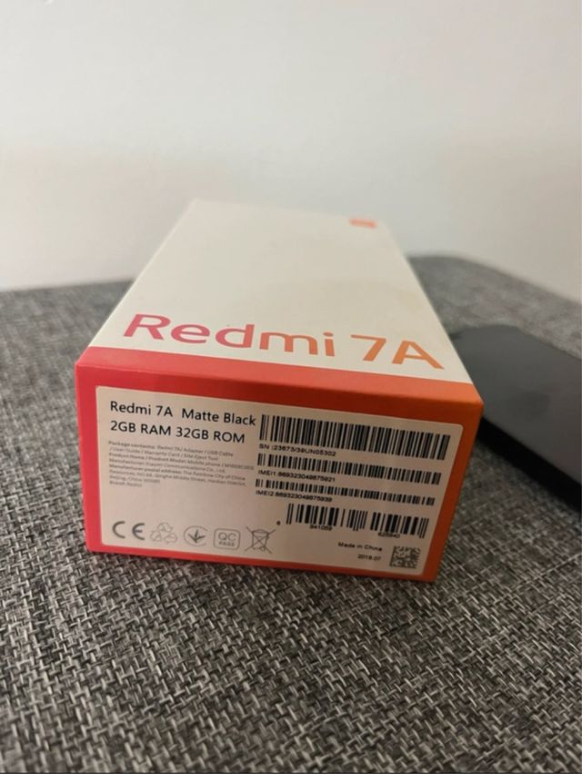 Xiaomi Redmi 7A negro mate 32GB