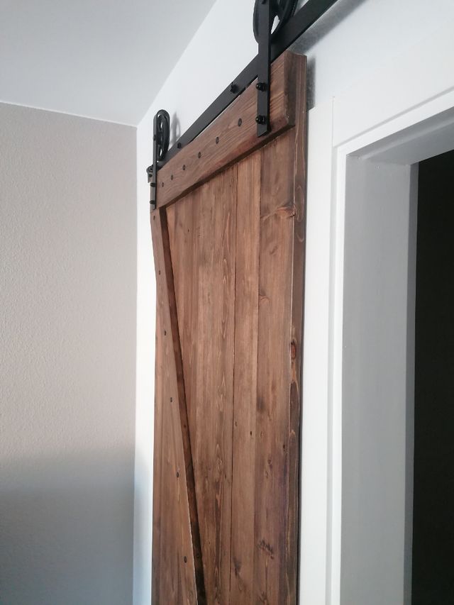 Puerta Rústica Estilo Granero