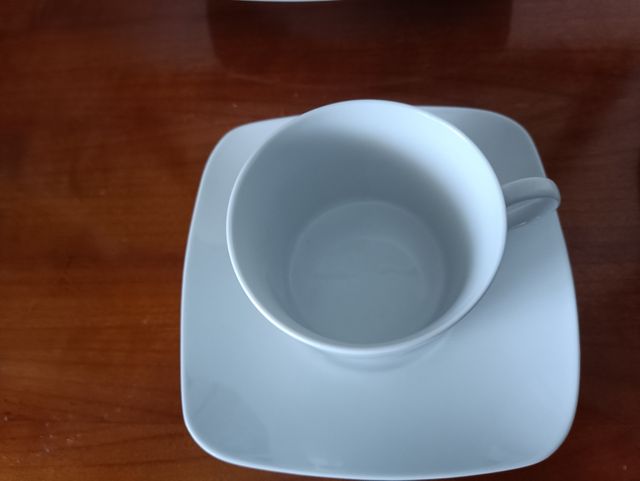 Vajilla Porcelana Blanca 18 Servicios.