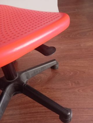 Silla Ikea Naranja Plástico