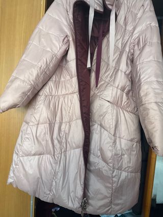 Parka Javier Simorra Talla 40 Roja