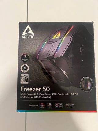 ARCTIC Freezer 50 Ventilador CPU Dual Tower A-RGB