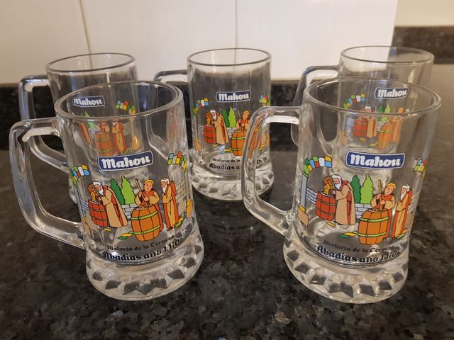 Jarras Mahou Colección Abadías 1470.