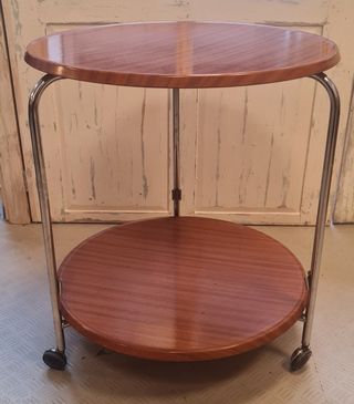 Mesa Camarera Werzalit Ruedas Madera