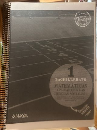 Matemáticas 1 bachillerato 
