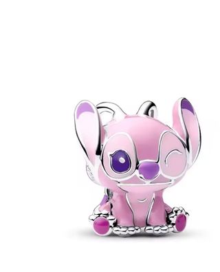 Charm Pandora Ángel Lilo & Stitch Rosa