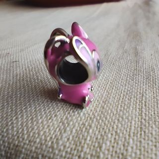 Charm Pandora Ángel Lilo & Stitch Rosa
