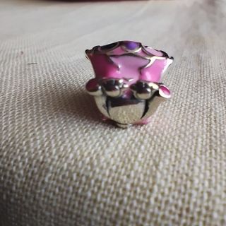 Charm Pandora Ángel Lilo & Stitch Rosa