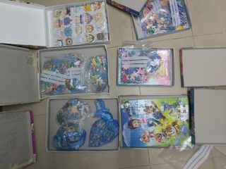 Lote 6 Puzzles Infantiles Disney y Patrulla Canina