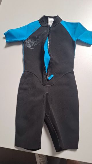 Traje de neopreno infantil, Tribord, talla 10 años