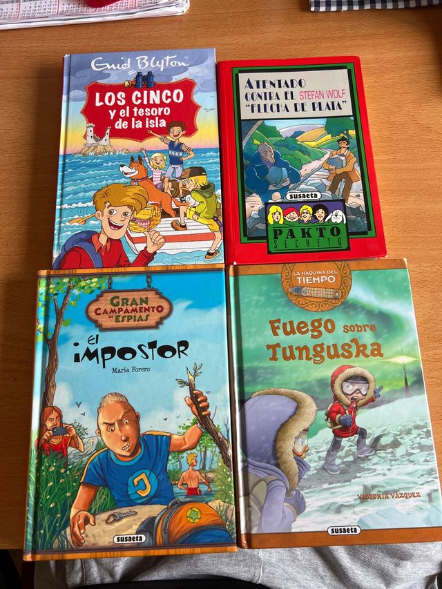 Pack de 4 libros para niños pequeños