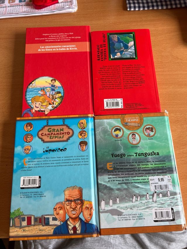 Pack de 4 libros para niños pequeños