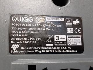 Robot de Cocina Multifunción Blanco