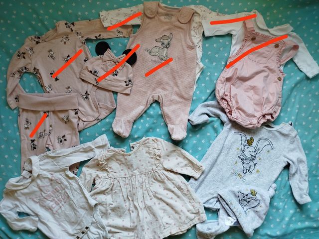 Ropa Bebé 0-3 Meses Disney