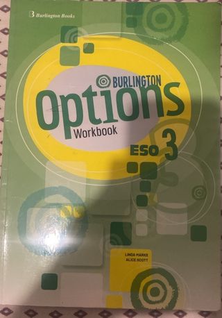 Libro de inglés workbook 3eso cómo nuevo