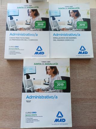 Libros oposiciones Administrativo Junta de Andalu