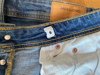 Vaqueros cortos Jack & Jones azules