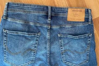 Vaqueros cortos Jack & Jones azules