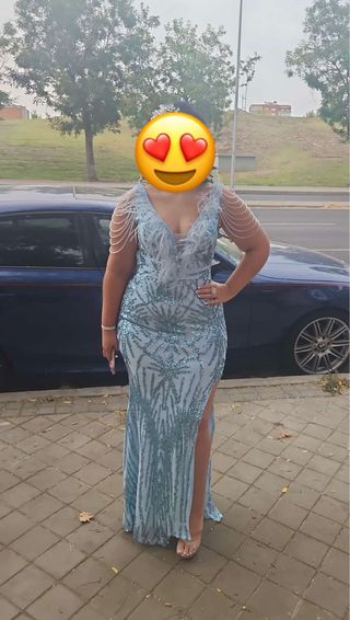 Vestido de fiesta gitana 