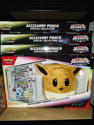 Pokémon Prismatic Evolutions Accessory Pouch