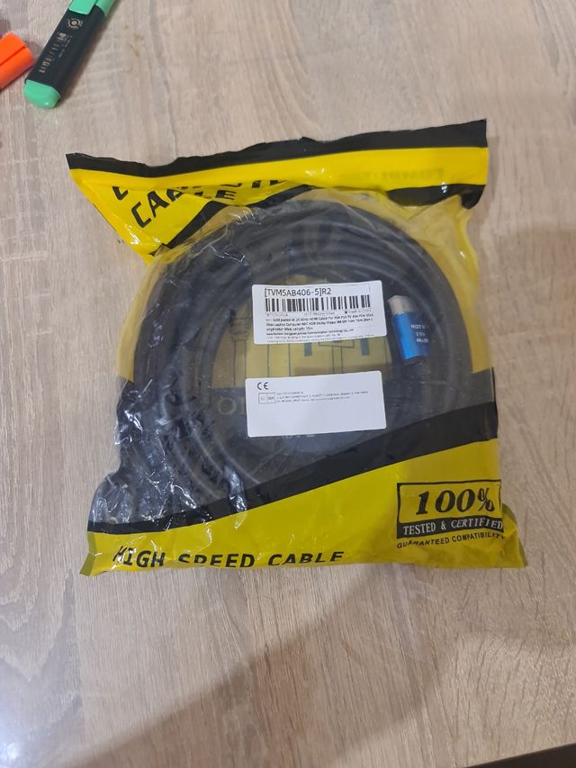 Cable HDMI 15m Alta Velocidad PS5 PS4 Xbox