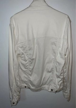 Chaqueta vaquera Zara blanca