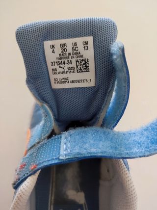 Scarpe Puma Bambino Blu e Arancioni