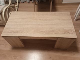 Mesa de centro roble sin rasguños. Cómo nueva.