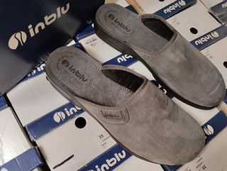 Inblu Ciabatte Uomo Grigie Taglia 45