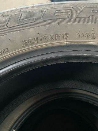 Ruedas 265/65R17