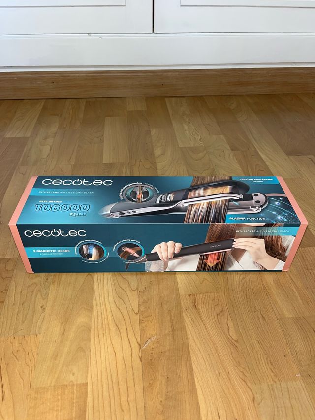 Cecotec Plancha Pelo Ritualcare Air Lisse 2in1