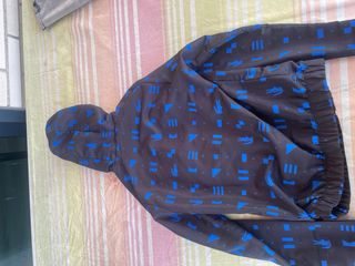 Chaqueta Lacoste Negra y Azul