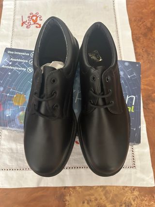 Zapatos Negros de Seguridad Talla 38