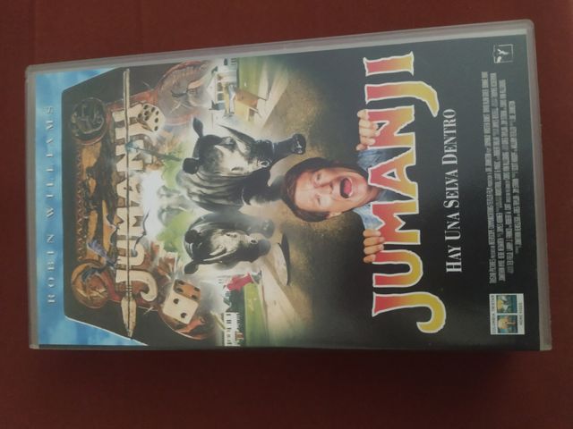 Película VHS La Biblia y Jumanji