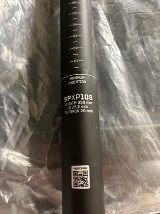 Tija Orbea OC SPXP10S 27.2mm 350mm