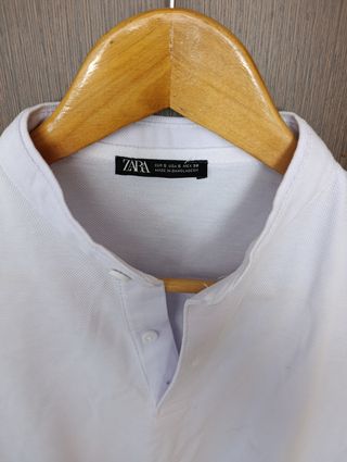 Camiseta Zara Blanca Talla S