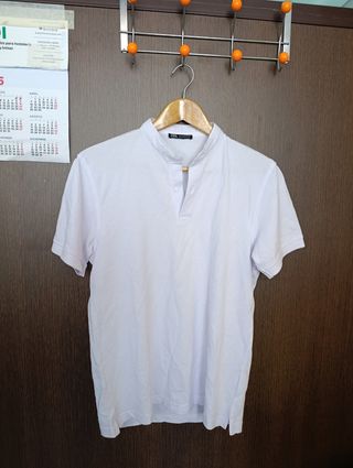 Camiseta Zara Blanca Talla S