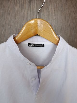 Camiseta Zara Blanca Talla S