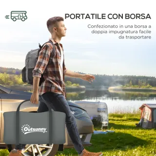 Tienda Campaña 4 Personas 460x300x200cm
