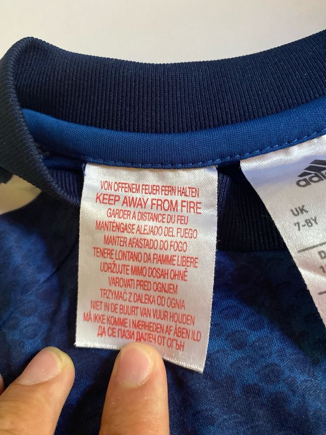 Equipación oficial Real Madrid Adidas niño (nueva)