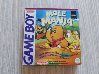 ESPAÑOLIZADO MOLE MANIA PAL NINTENDO GAME BOY