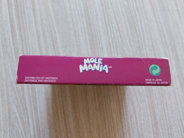 ESPAÑOLIZADO MOLE MANIA PAL NINTENDO GAME BOY