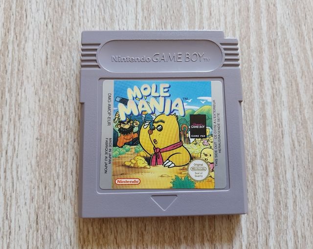 ESPAÑOLIZADO MOLE MANIA PAL NINTENDO GAME BOY