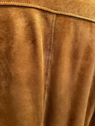 Chaqueta Ante Purificación García Marrón