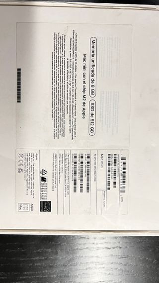 Mac Mini Computador de Escritorio poco uso
