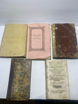 Lotto di Libri Antichi da Espozione