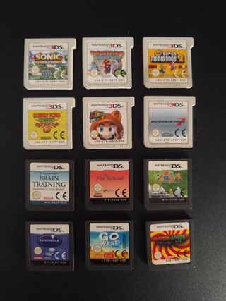12 Juegos Nintendo 3DS y DS
