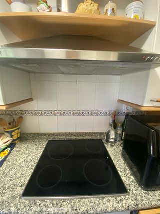 Campana extractora Cata y vitrocerámica