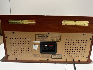 Tocadiscos Lauson Marrón.