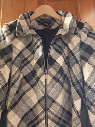Chaqueta Zara Woman Cuadros Talla M